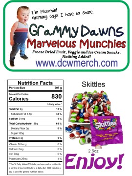 Freeze Dried Skittles