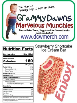 Strawberry Shortcake Ice Cream Bar